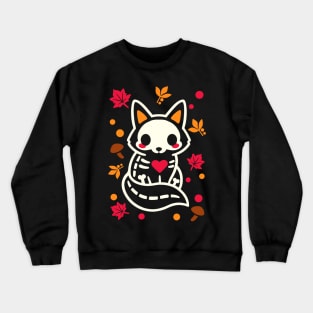 Fox skeleton Crewneck Sweatshirt